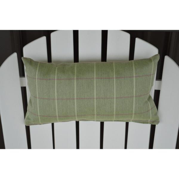A & L Furniture A & L Furniture Adirondack Chair Head Rest Pillow Cottage Green Pillow 1010-Cottage Green