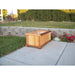 Wood Country Wood Country Cedar Rectangular Patio Planter Box Large + $20.00 / Cedar Stain + $25.00 Planter Box WCCPPBSLS
