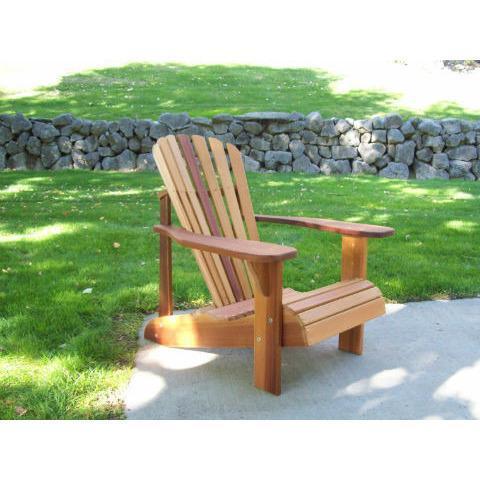 Wood Country Wood Country T&L Red Cedar Child's Adirondack Chair Stained + $23.00 Adirondack Chair WCCCACS