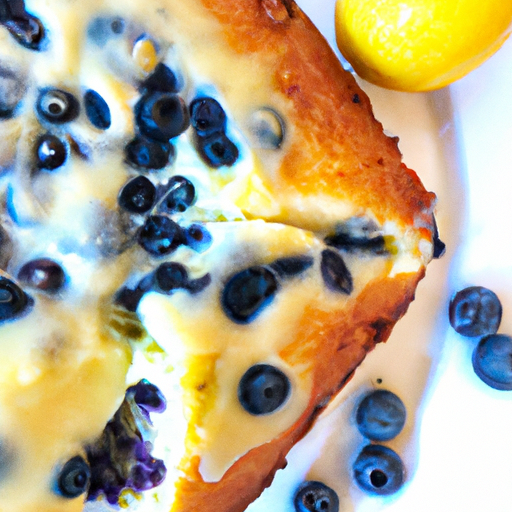 "Luscious Lemon Blueberry Cake Recipe: Perfect Dessert for Spring or Summer!"