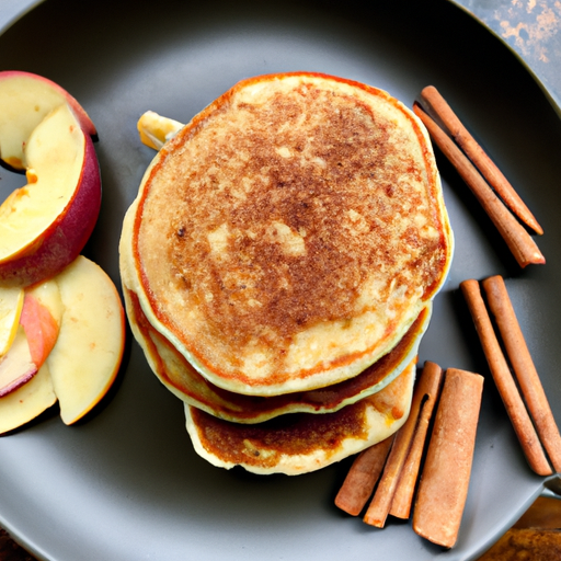 "Fluffy Apple Cinnamon Pancakes: A Delicious Morning Treat"