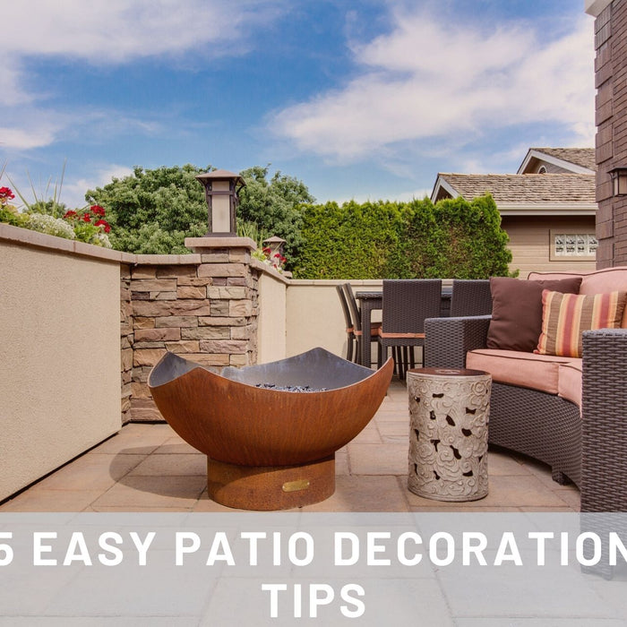 Easy Patio Decorating Tips
