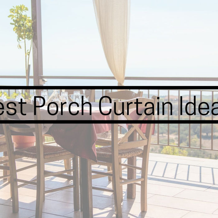 Balcony - Best Porch Curtain Ideas
