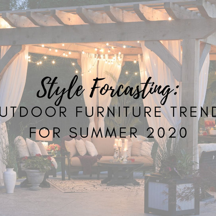 Porch - Style Forecasting: Outdoor Furniture Trends for Summer 2020