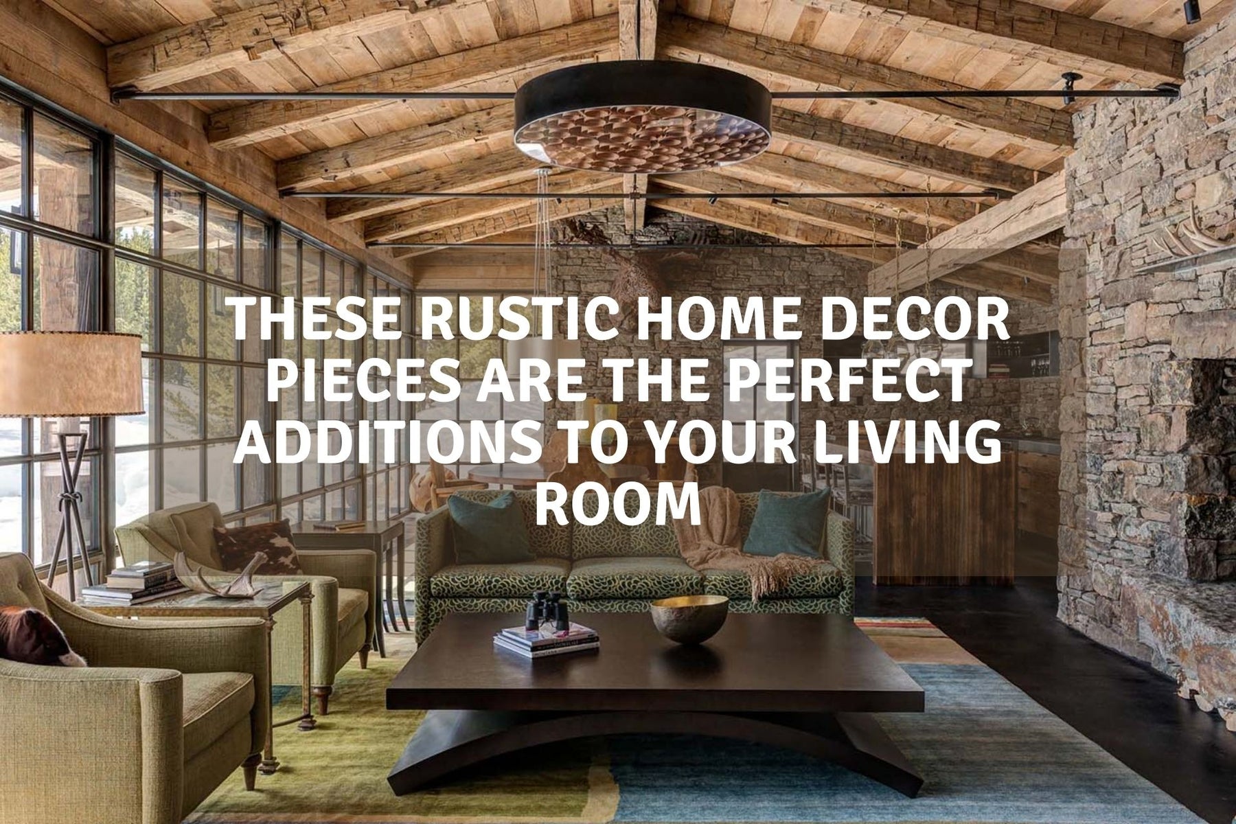 rustic home decor pieces