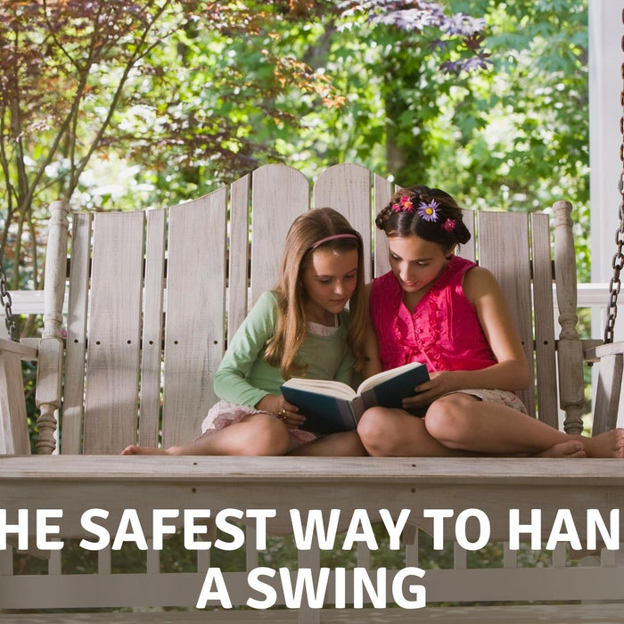 How to hang a swing under a deck
