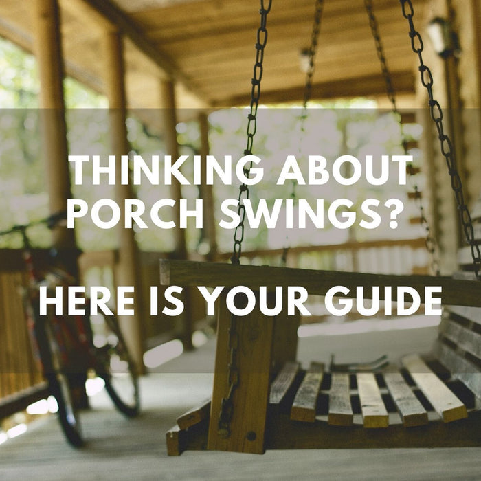 Wood - Thinking About A Porch Swing? Here Is Your Guide