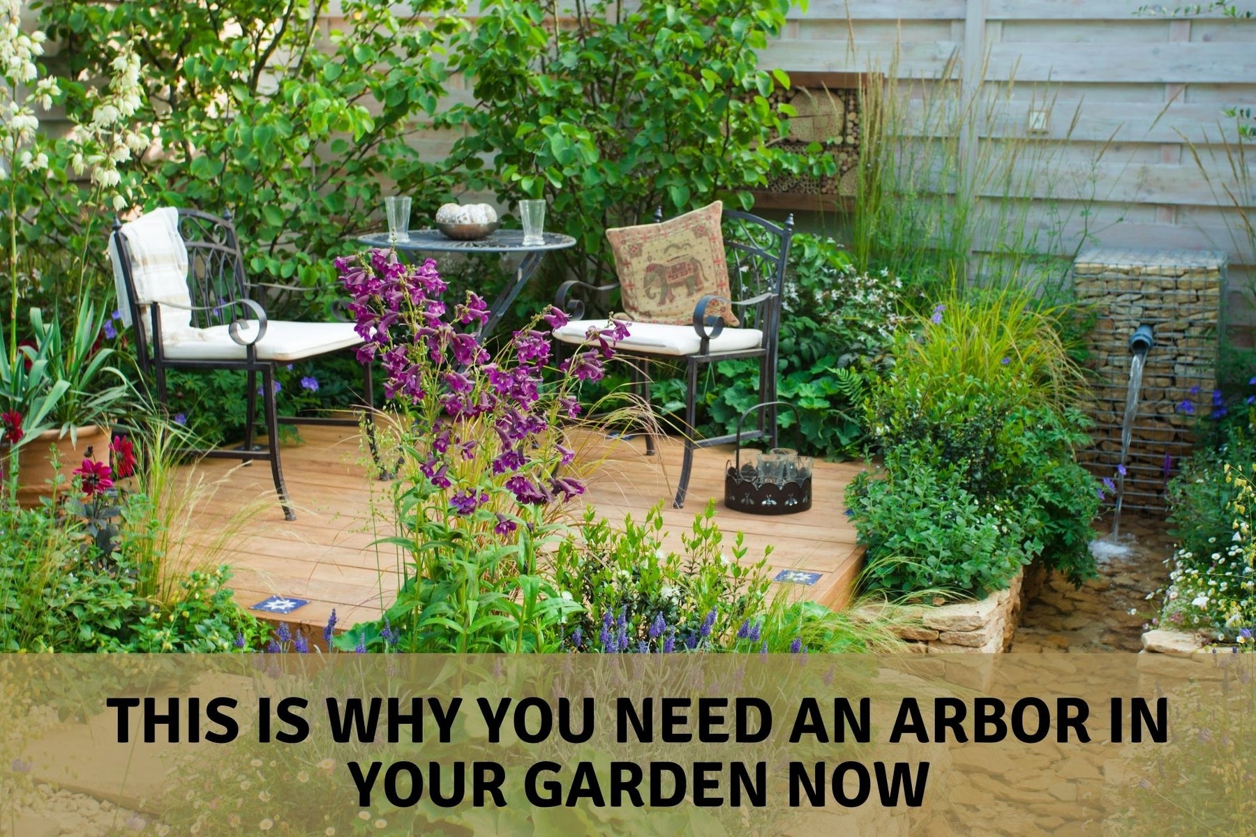 This is Why You Need an Arbor in Your Garden Now
