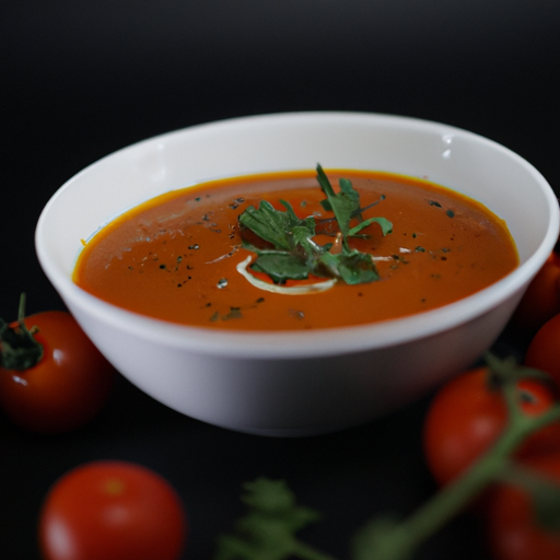"Cooking with Fresh Tomatoes: A Delicious Tomato Soup Recipe"