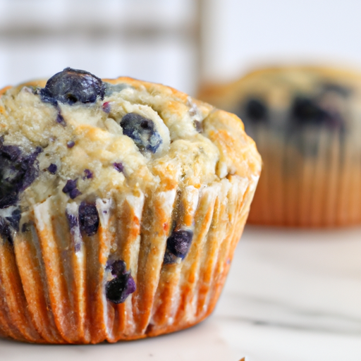 "The Perfect Blueberry Muffin Recipe: Moist, Fluffy, and Bursting with Blueberries!"
