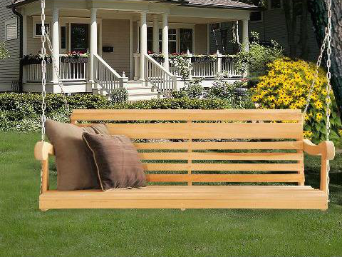 Furniture - How to Maintain Your Wooden Porch Swing