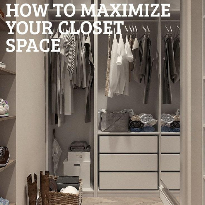 Furniture - How to Maximize Your Closet Space. 