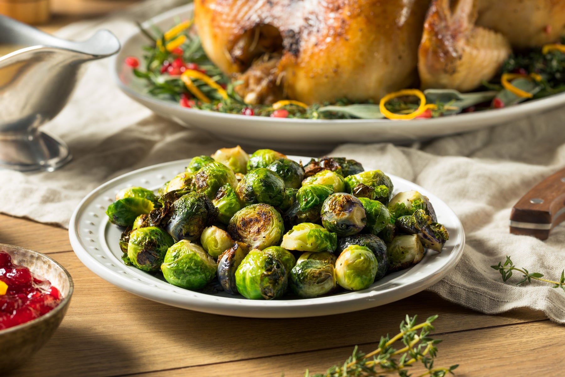 How to Make Lemon Garlic Roasted Brussels Sprouts
