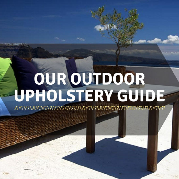 Furniture - Our Outdoor Upholstery Guide