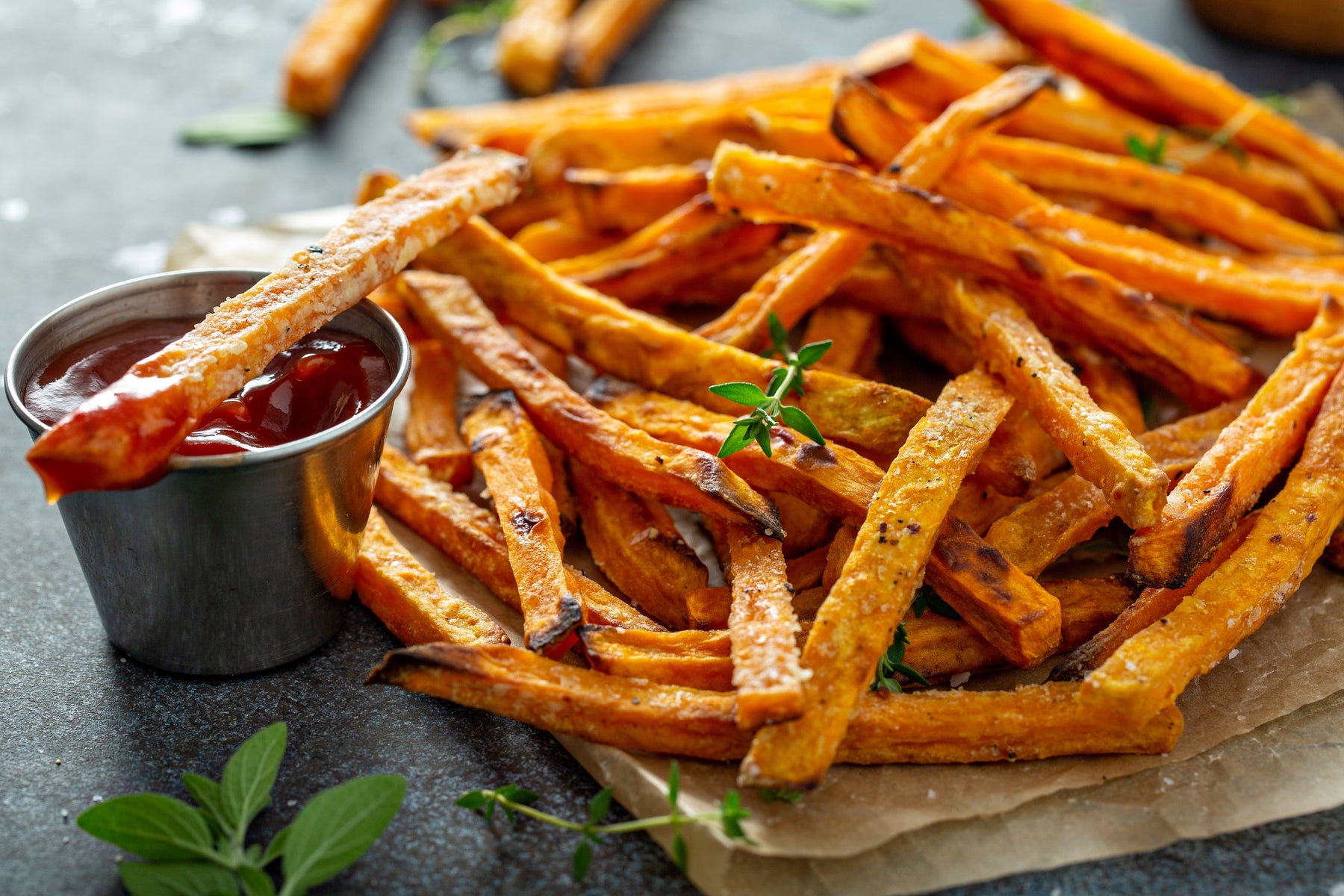 How to Make Oven-Baked Sweet Potato Fries
