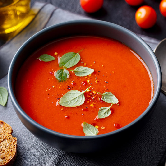 How to Make Homemade Creamy Tomato Basil Soup