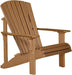LuxCraft LuxCraft Antique Mahogany Deluxe Recycled Plastic Adirondack Chair With Cup Holder Antique Mahogany on Cedar Adirondack Deck Chair PDACAMC-CH