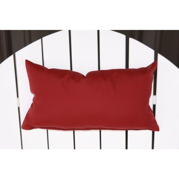 A & L Furniture A & L Furniture Adirondack Chair Head Rest Pillow Burgundy Pillow 1010-Burgundy