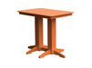 A & L Furniture A & L Furniture Bar Table- Specify for FREE 2" Umbrella Hole 4 Inch / Orange Bar Table 5100-Orange
