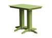 A & L Furniture A & L Furniture Bar Table- Specify for FREE 2" Umbrella Hole 4 Inch / Tropical Lime Bar Table 5100-TropicalLime