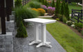 A & L Furniture A & L Furniture Bar Table- Specify for FREE 2" Umbrella Hole 4 Inch / White Bar Table 5100-White