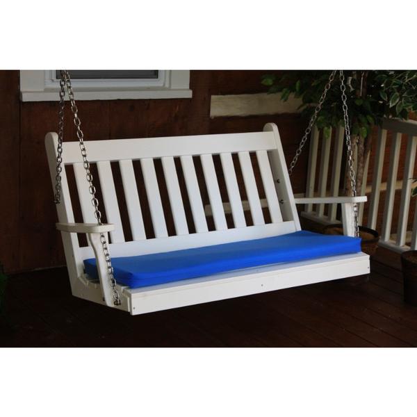 A & L Furniture A & L Furniture Bench Cushion Accessory 4 ft / Navy Blue Cushion 1014-4 ft-Navy Blue