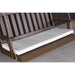 A & L Furniture A & L Furniture Bench Cushion Accessory 5 ft / Natural Fabric Cushion 1015-5 ft-Natural Fabric
