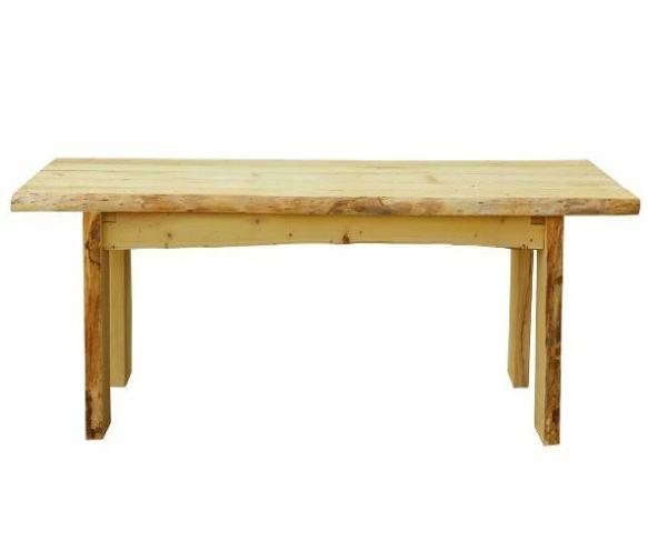 A & L Furniture A & L Furniture Blue Mountain Autumnwood Table 5ft / Natural Stain Tables 8250L-5FT-NS