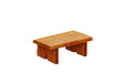 A & L Furniture A & L Furniture Blue Mountain Briar Patch Flower Pot Bench 2ft / Cedar Stain Pot Bench 8072L-2FT-CS