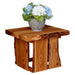A & L Furniture A & L Furniture Blue Mountain Evening Grove Side Table Cedar Stain Side Table 8195L-CS