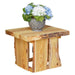 A & L Furniture A & L Furniture Blue Mountain Evening Grove Side Table Natural Stain Side Table 8195L-NS