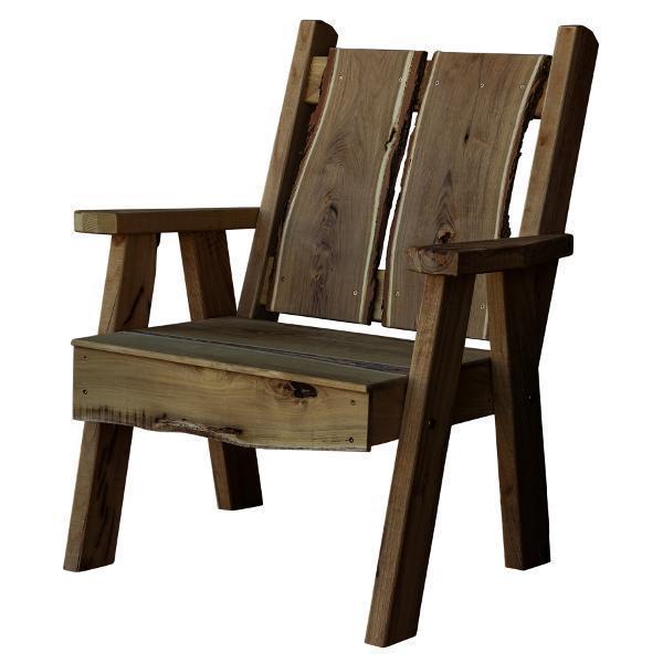 A & L Furniture A & L Furniture Blue Mountain Timberland Chair Mushroom Stain Timberland Chair 8180L-MS