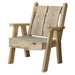 A & L Furniture A & L Furniture Blue Mountain Timberland Chair Unfinished Timberland Chair 8180L-UNF