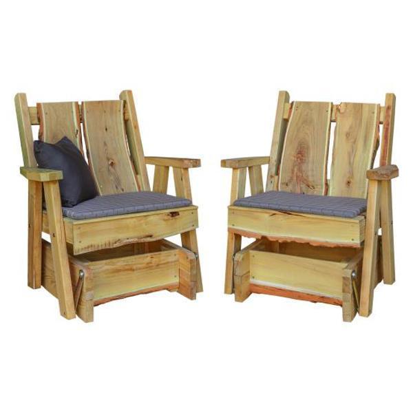 A & L Furniture A & L Furniture Blue Mountain Timberland Glider Chair Glider Chair