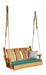 A & L Furniture A & L Furniture Blue Mountain TimberlandSwing with Rope 4ft / Cedar Stain Timberland Swing 8144L-4FT-CS