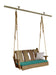 A & L Furniture A & L Furniture Blue Mountain TimberlandSwing with Rope 4ft / Mushroom Stain Timberland Swing 8144L-4FT-MS