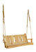 A & L Furniture A & L Furniture Blue Mountain TimberlandSwing with Rope 5ft / Natural Stain Timberland Swing 8145L-5FT-NS