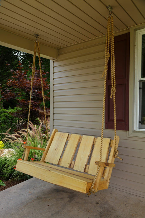 A & L Furniture A & L Furniture Blue Mountain TimberlandSwing with Rope Timberland Swing