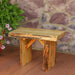 A & L Furniture A & L Furniture Blue Mountain Wildwood Bench 2ft / Natural Stain Wildwood Bench 8212L-FT-NS