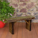 A & L Furniture A & L Furniture Blue Mountain Wildwood Bench 3ft / Mushroom Stain Wildwood Bench 8213L-3FT-MS