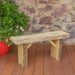 A & L Furniture A & L Furniture Blue Mountain Wildwood Bench 3ft / Unfinished Wildwood Bench 8213L-3FT-UNF
