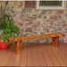 A & L Furniture A & L Furniture Blue Mountain Wildwood Bench 5ft / Cedar Stain Wildwood Bench 8215L-5FT-CS