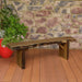 A & L Furniture A & L Furniture Blue Mountain Wildwood Bench 5ft / Mushroom Stain Wildwood Bench 8215L-5FT-MS