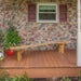 A & L Furniture A & L Furniture Blue Mountain Wildwood Bench 6ft / Natural Stain Wildwood Bench 8216L-6FT-NS