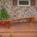 A & L Furniture A & L Furniture Blue Mountain Wildwood Bench 8ft / Cedar Stain Wildwood Bench 8218L-8FT-CS