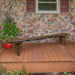 A & L Furniture A & L Furniture Blue Mountain Wildwood Bench 8ft / Mushroom Stain Wildwood Bench 8218L-8FT-MS