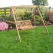 A & L Furniture A & L Furniture Cedar 2x4 A-Frame Swing Stand for Swing or Swingbed (Hangers Included) Swing Stand