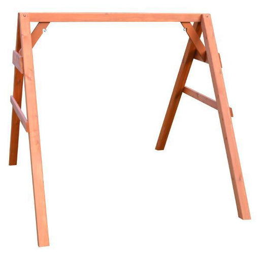 A & L Furniture A & L Furniture Cedar 4x4A-Frame Swing Stand for Swing or Swingbed (Hangers Included) 4FT / Cedar Swing Stand 794C-4FT-Cedar