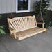 A & L Furniture A & L Furniture Cedar Fanback Swing 4FT / Cedar Swing 382C-4FT-Cedar
