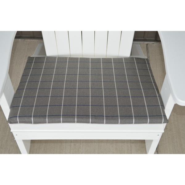 A & L Furniture A & L Furniture Chair Seat Cushion Accessory Cottage Gray Cushion 1012-Cottage Gray